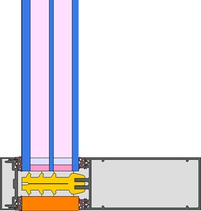 Image of 1496cw03: Curtain Wall System