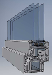 Image of 1701ws04 Schüco Living 82 MD: (Window System)
